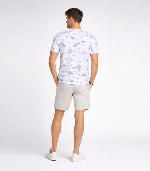 Camiseta Masculina Básica Gola Redonda Select Branco