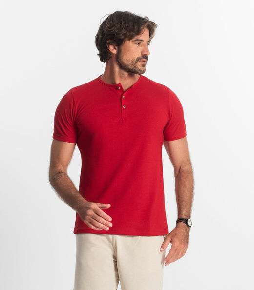 Image_Camiseta Manga Curta Masculino Adulto Select Vermelho