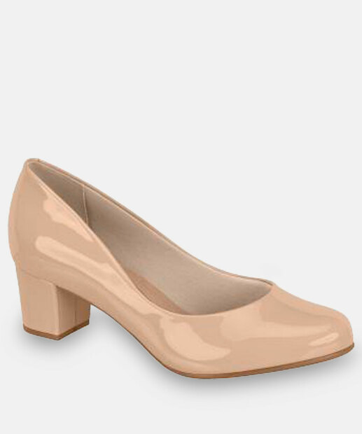 Image_Scarpin Feminino Salto Quadrado Verniz Beira Rio Preto