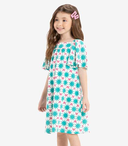 Vestido Infantil Rovi Kids Verde