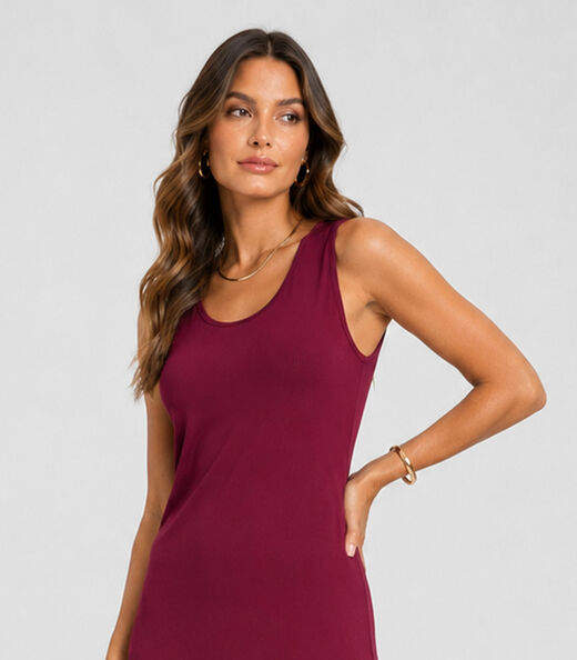 Vestido Midi Feminino Select Vermelho