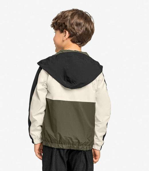 Jaqueta Infantil Em Microfibra Trick Nick Verde