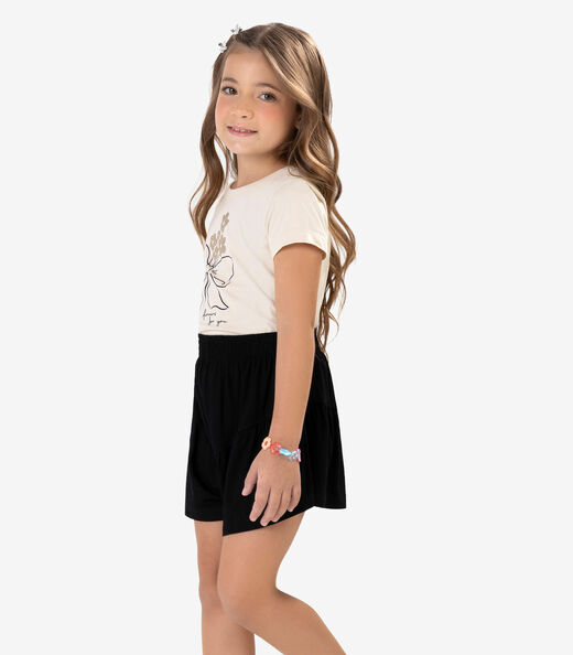 Image_Conjunto Blusa e Shorts Meia Malha Rovi Kids Bege