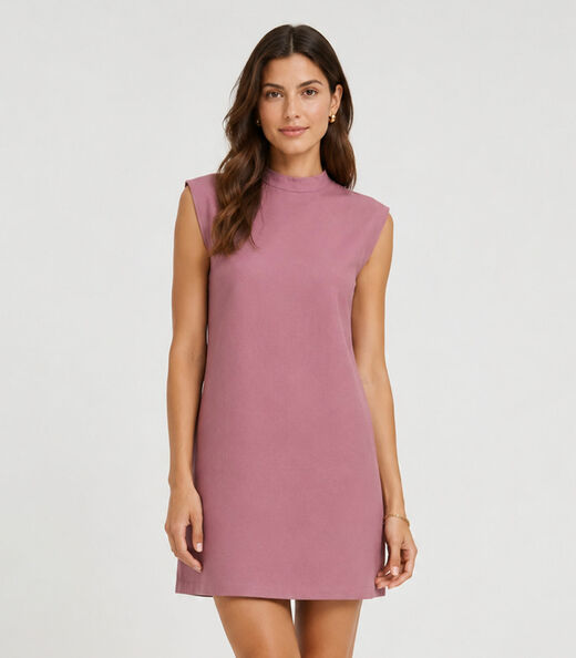 Image_Vestido Feminino Gola Alta Select Roxo