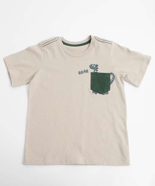 Image_Camiseta Infantil Dinossauro Marisa Tam 1 a 3 Marrom