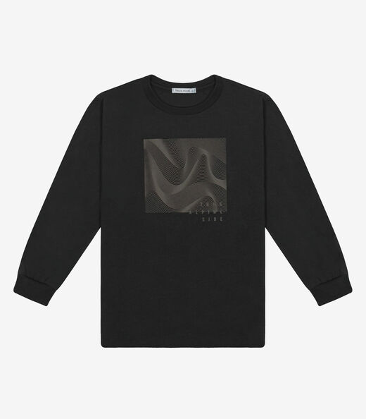 Image_Camiseta Manga Longa Masculino Trick Nick Preto