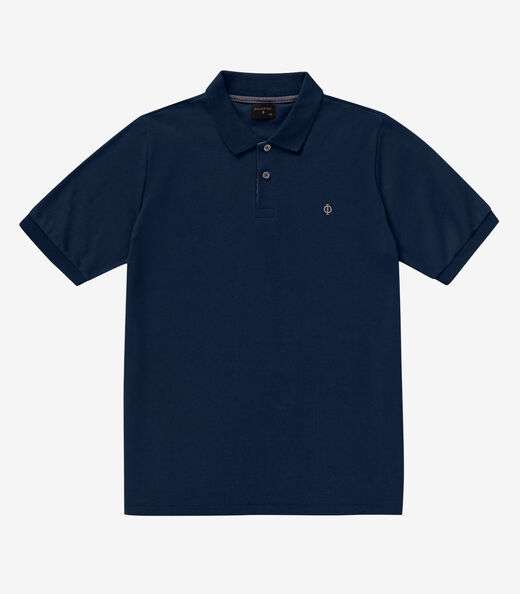 Image_Polo Masculina Básica Diametro Azul