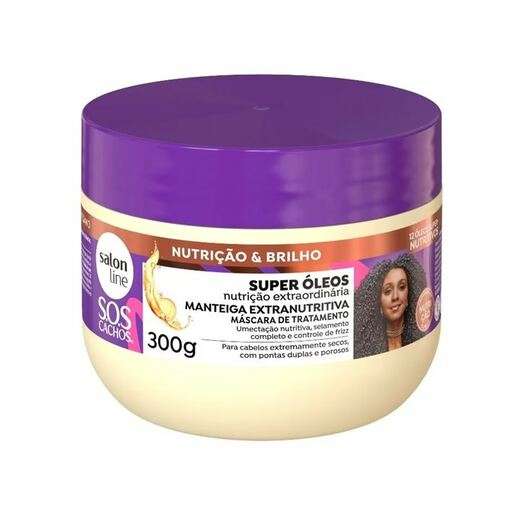 Image_Creme Para Tratamento Salon Line 300g Meu Liso Manteiga Extranutri Super