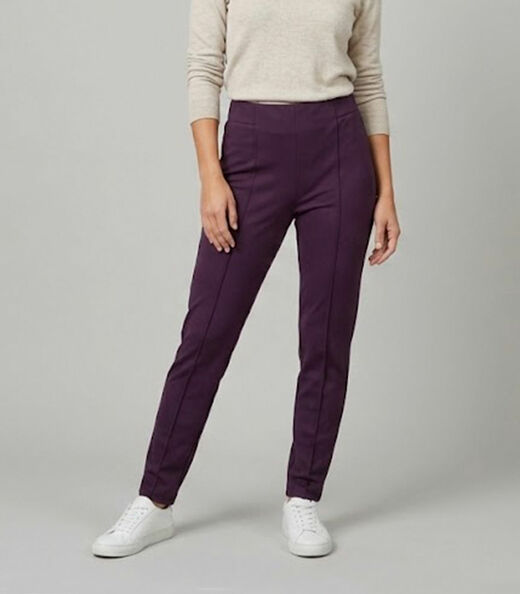 Legging Feminina Recorte Na Frente Infinita Cor Roxo