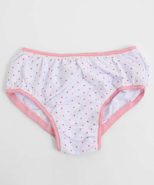 Kit 3 Calcinhas Infantil Stitch Tam 2 a 10