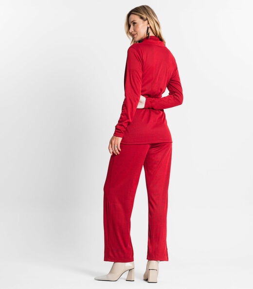 Trijunto Feminino Em Ribana Duo Endless Vermelho