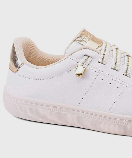 Tênis Infantil Casual Recorte Marisa Branco