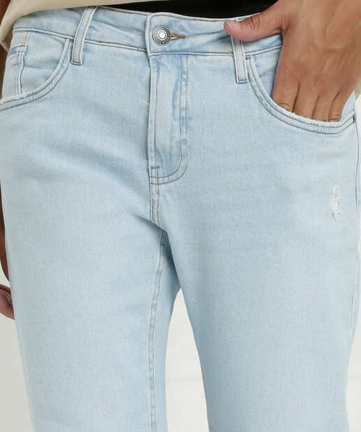 Calça Masculina Jeans Slim Bolsos MR