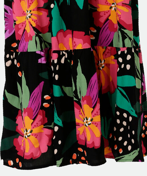 Vestido Longo Feminino Estampa Floral Marisa