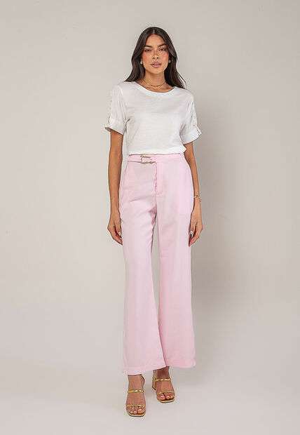 Blusa Alfaiataria Com Botões Na Manga Branco Salvatore