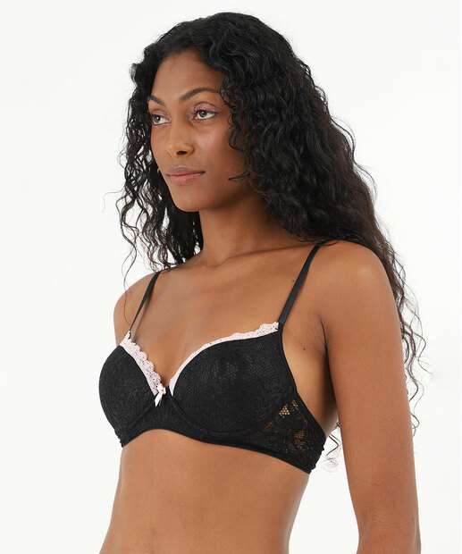Image_Sutiã Com Base E Bojo Renda Marisa Preto