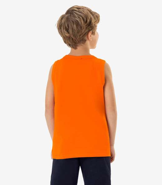 Regata Infantil Masculina T- Rex Rovi Kids Laranja