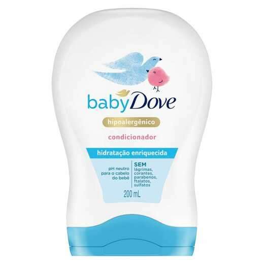 Condicionador Baby Dove Baby Hidratação Enriquecida 200ml