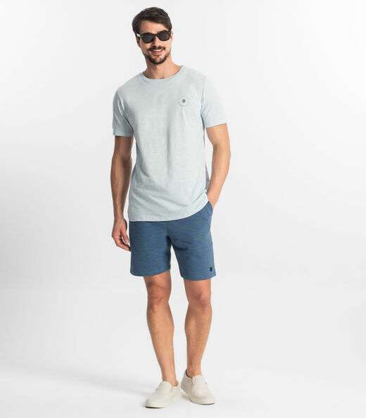 Camiseta Masculina Diametro Azul