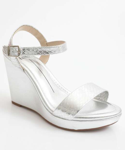 Image_Sandália Feminino Plataforma Tiras Moleca Prateado