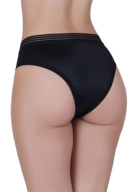 Calcinha Bela Absorvente Concept Lingerie Preto