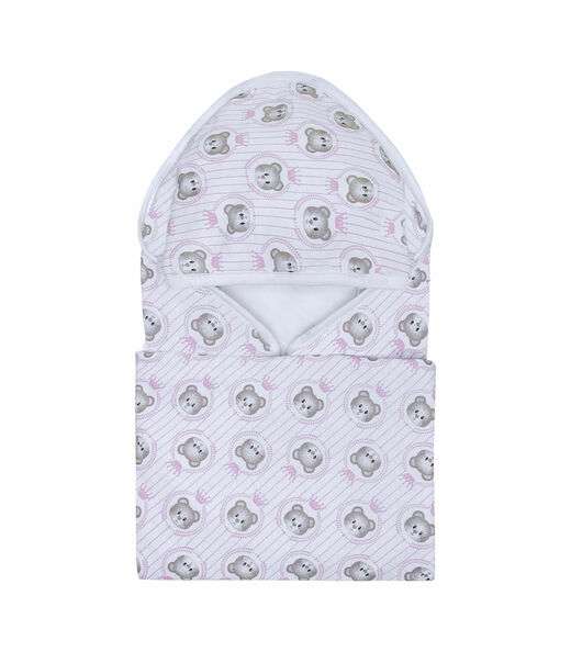 Image_Toalha Com Capuz Bebê Vivaldi Rosa