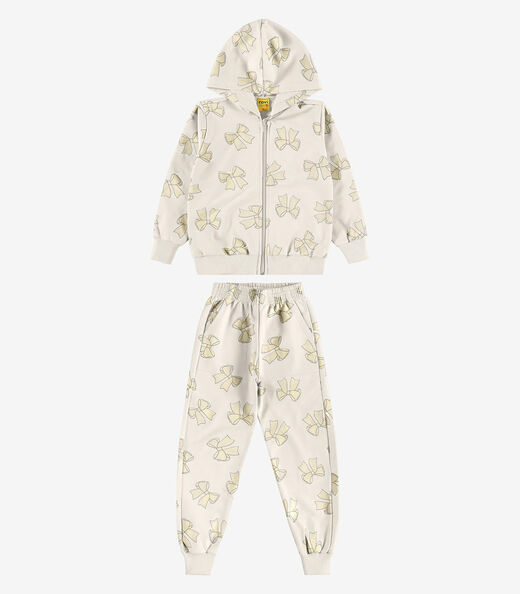 Image_Conjunto Jaqueta e Calça Moletom Sarjado Rovi Kids Bege