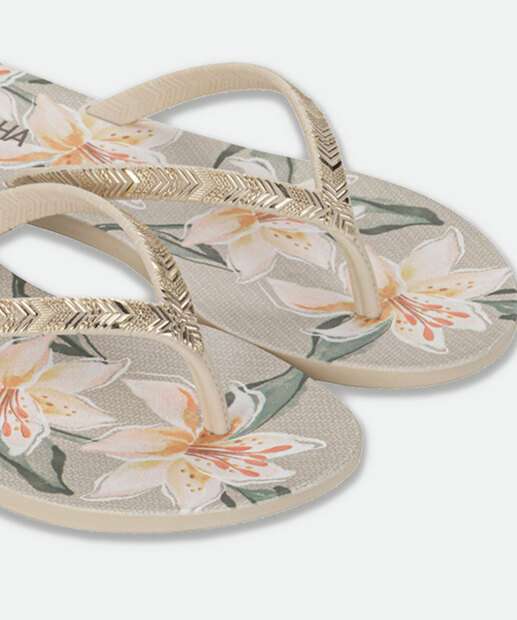 Rasteirinha Feminina Floral Grendha 