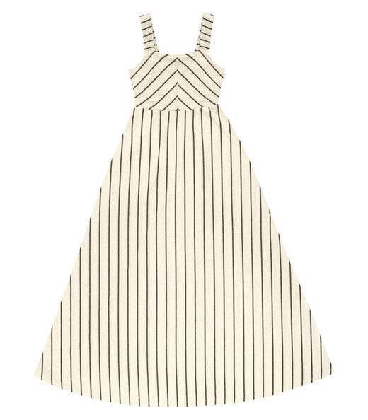 Vestido Longo Em Vicolinho Endless Preto