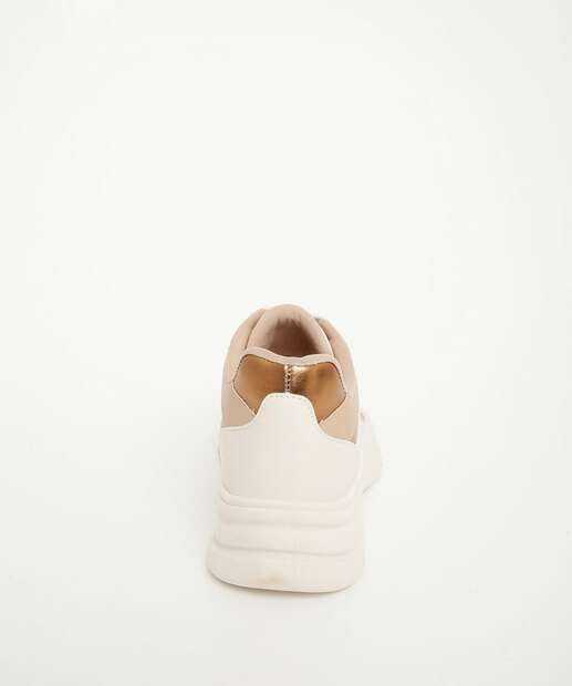Tênis Feminino Chunky Sneaker Recorte Marisa off White