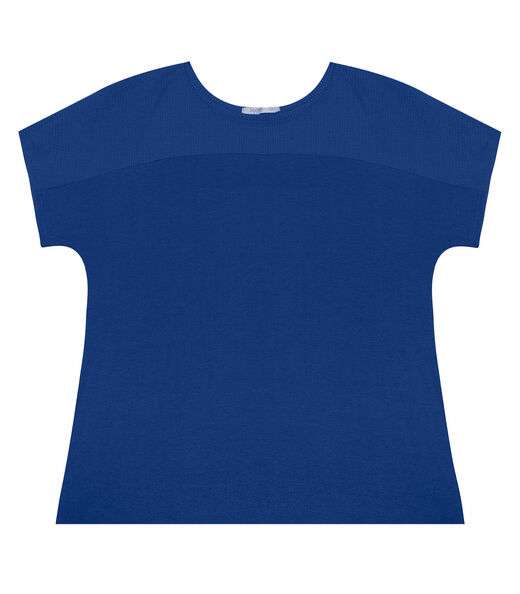 Blusa Feminina Plus Size Secret Glam Azul
