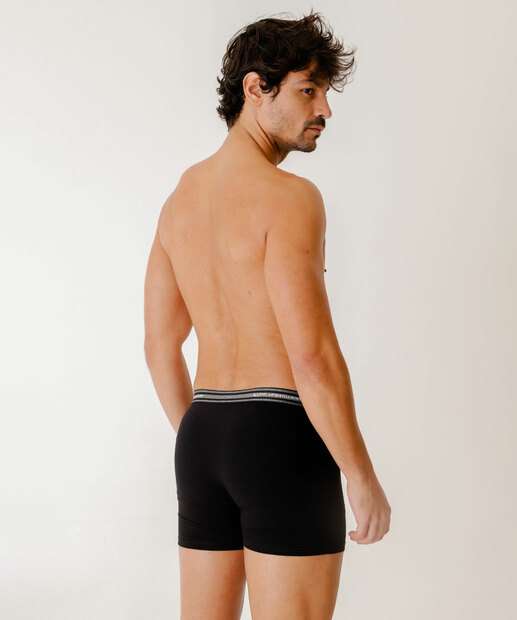 Kit Cueca Boxer Masculina Lupo