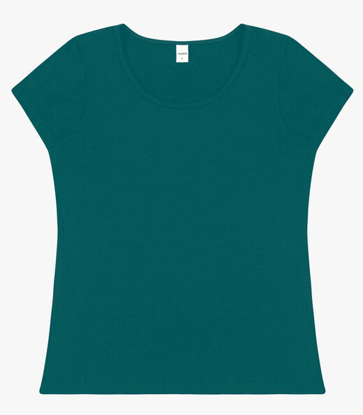 Image_Blusa Feminina Viscotorcion Básica Rovitex Verde