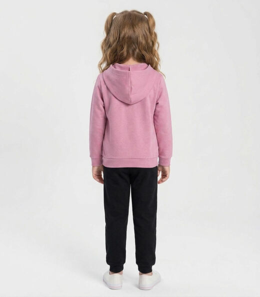 Conjunto Moletom Menina Jaqueta E Calça Select Roxo