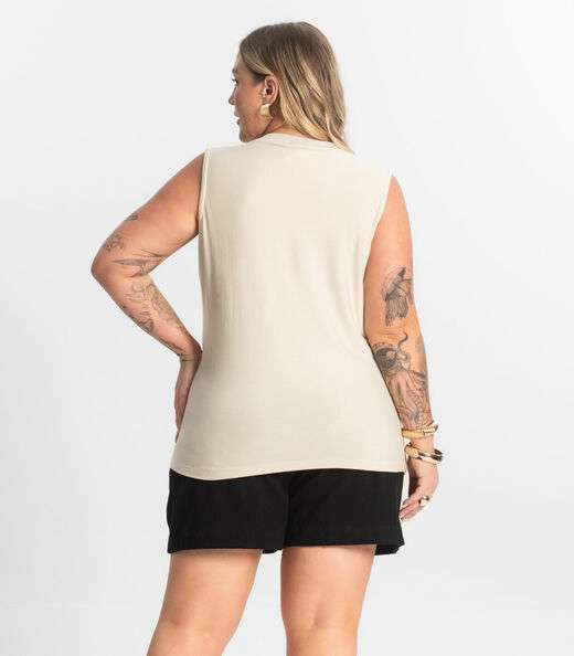 Bermuda Feminina Moletinho Secret Glam Preto