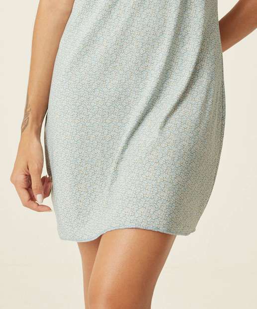 Camisola Sensual Liganete Estampa Póa Marisa