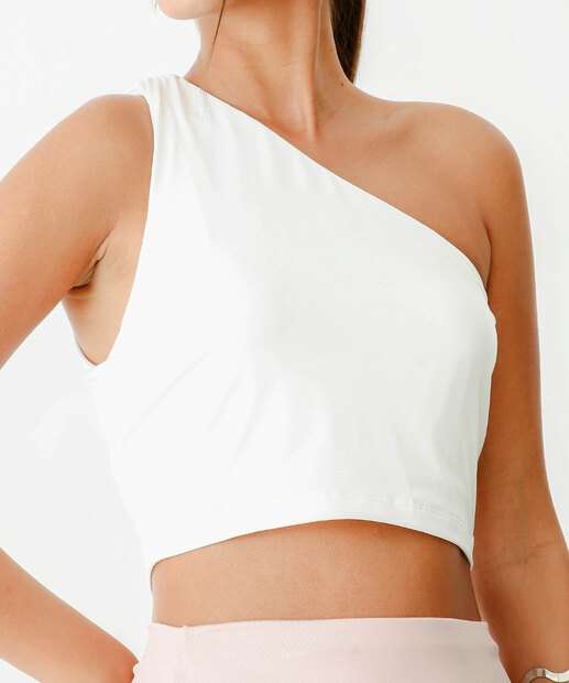 Blusa Feminina Ombro Marisa Off White