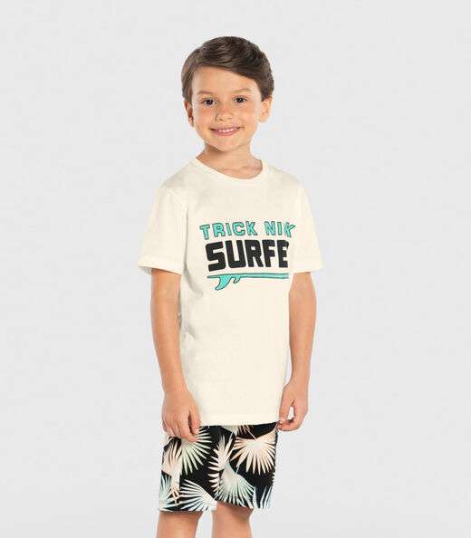 Image_Conjunto Infantil Camiseta Com Bermuda Trick Nick Preto