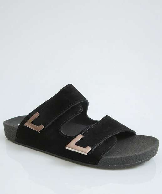 Rasteirinha Feminina Birken Fivelas Marisa