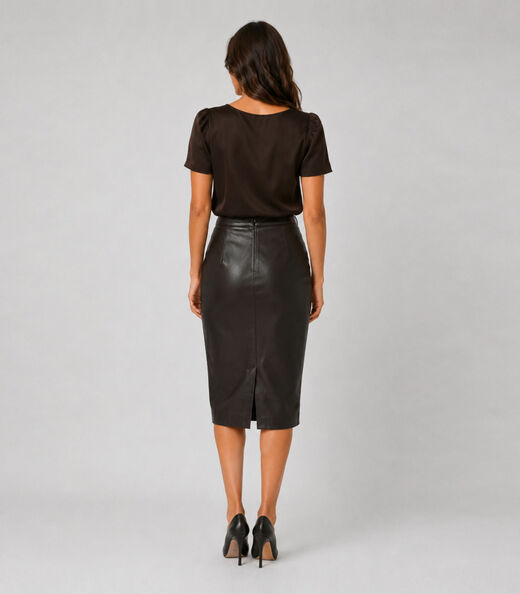 Blusa Feminina Em Malha Langui Infinita Cor Preto