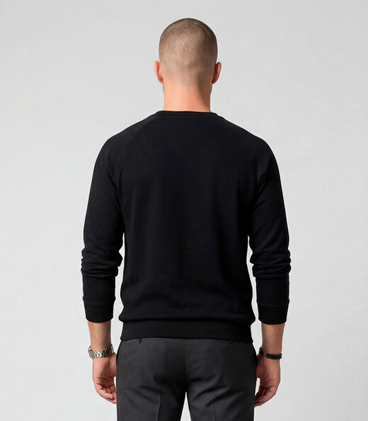 Blusão Masculino Malhão Maquinetado Diametro Preto