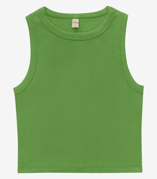 Regata Cropped Feminina Ribana Rovitex Verde