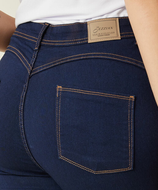 Calça Plus Size Feminina Jeans Cigarrete