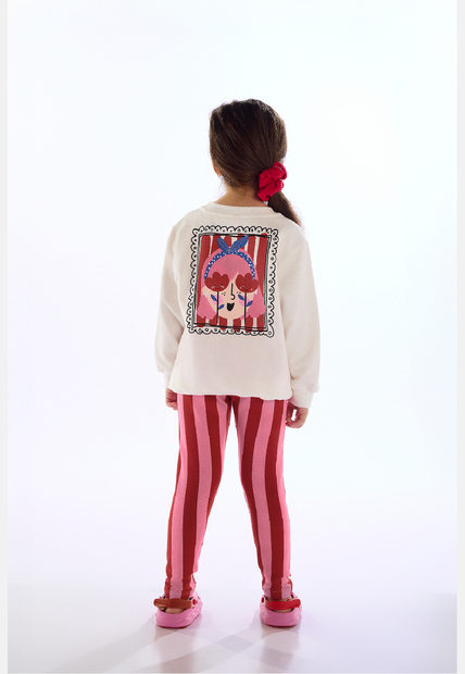 Conjunto Tulipa Blusão Calça Três e Já