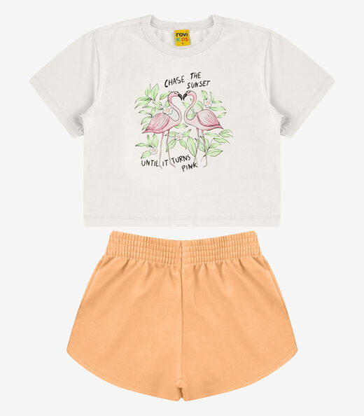 Image_Conjunto Blusa com Shorts Meia Malha Rovi Kids Bege