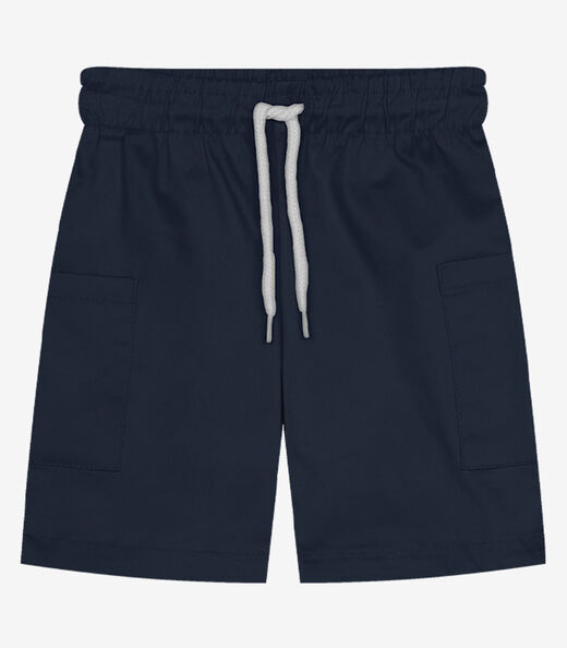 Conjunto Infantil Camiseta Com Bermuda Trick Nick Bege