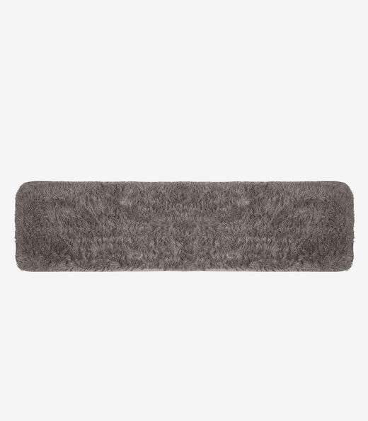 Tapete Passadeira Felpudo 50cmx 200cm Infinita Cor Marrom