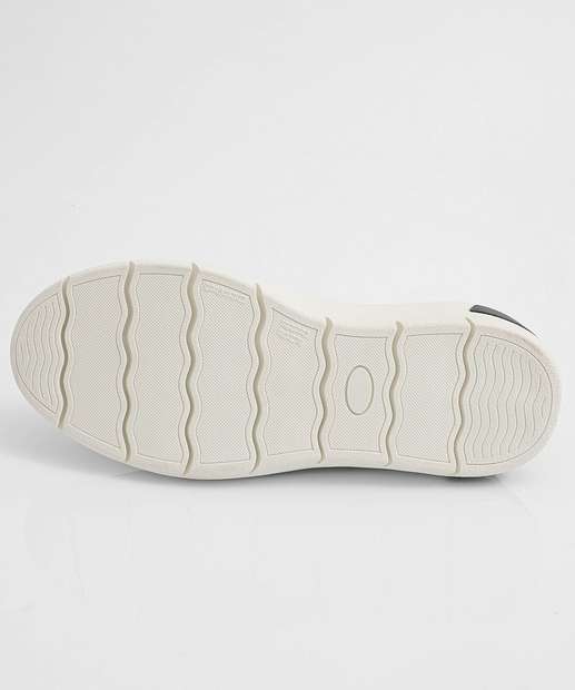 Sapatênis Masculino Slip On Casual Preto 