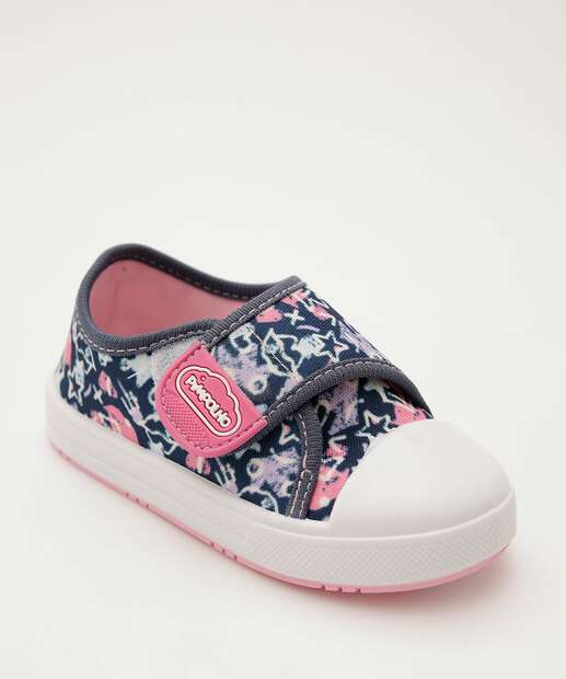 Image_Tênis Infantil Casual Estampado Velcro Pimpolho 
