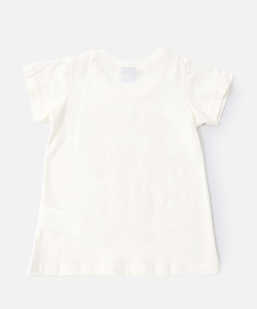 Blusa Infantil Stitch Disney Tam 1 a 3 Off White